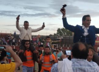 Tarde importante de Ferrer Martín en Cabezuela: cuatro orejas y rabo