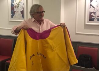 Homenaje a José Luis Gálvez, ex responsable de Asuntos Taurinos de la Diputación