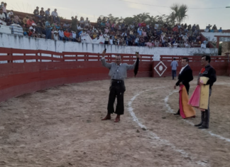 Triunfal debut de Ferrer Martín en México