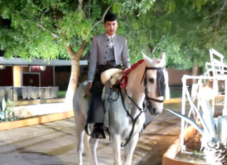 Fran Martín, un nuevo rejoneador malagueño que debuta en público en México