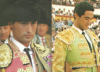 Pepe Luis Martín y Fernando Cámara, paseíllo benéfico por un día en Algeciras