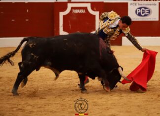 La corrida de hoy con Galdós en Tobarra, por televisión