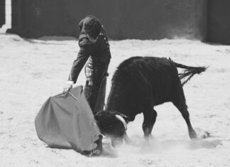 Fernando Rey y su alumno Antonio Fernández, en Nerva (Galería de Sara Navarro)