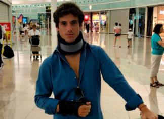 Santana Claros se recupera de policontusiones y un esguince cervical