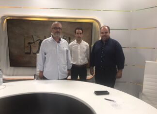 El novillero José Antonio Lavado visita el plató de Málaga de Luces en 101 TV