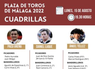 Las cuadrillas de Ureña, Luque y Téllez