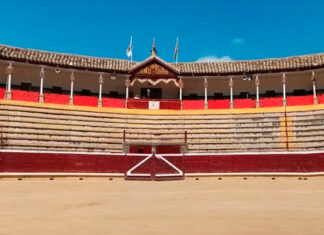 Un torero y un ganadero malagueño en la Feria de Tafalla