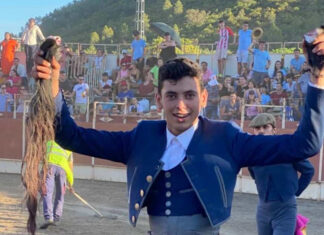 Francisco Martín se clasifica para la final de Promesas del Rejoneo