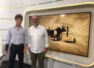 Santana Claros acude a Málaga de Luces antes de su presencia en la Feria del Pilar de Zaragoza