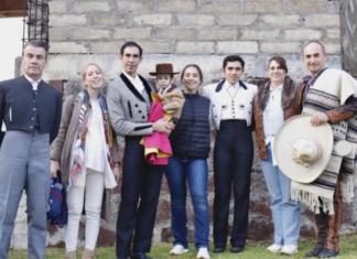 Un emotivo festival mexicano con Fortes en familia