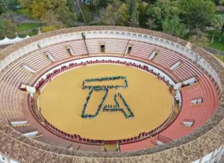 El Balonmano Los Dólmenes de Antequera presenta a la cantera en su plaza de toros