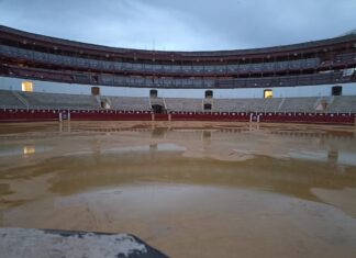 Las lluvias obligan a aplazar este domingo la ‘Navidad Taurina’ de La Malagueta