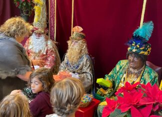 Un Rey Gaspar con torería en La Malagueta