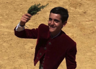 Satisfactorio inicio del Ciclo de Becerradas para Rubén Alcázar, de la Escuela de Ronda