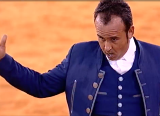 Dimensión de Ferrer Martín en la televisada de Villarrubia de los Ojos (enlace al festejo)