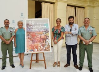 La Legión apadrina el Concurso de Enganches de La Malagueta