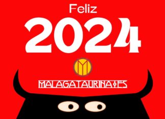 Málaga Taurina desea a toda la afición un Feliz Año 2024