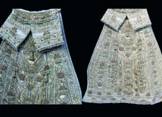 Una saya torera para la Virgen del Mar de San Andrés