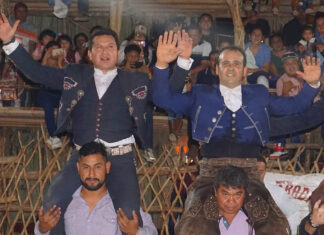 Gran ambiente en Benamocarra ante su I Corrida de Rejones ‘Aguacate de Oro’