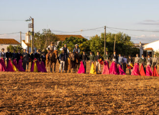 José María Rosado se clasifica en un tentadero a campo abierto para torear en La Merced
