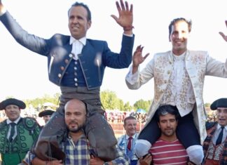 Ferrer Martín inicia su tourné de Agosto con cuatro orejas en Alcañices