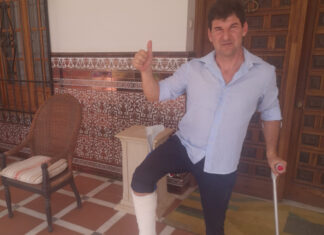 José Antonio Mancebo sufre un accidente que le obliga a parar (vídeo)