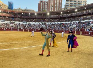 Oreja a Manuel Díaz y Pedro de la Hermosa en la primera del Certamen de La Malagueta