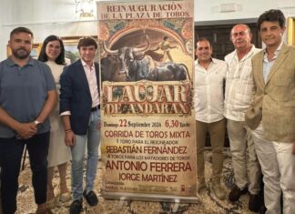 Toros de Manuel Blázquez para la reinauguración de la plaza de Laujar de Andarax