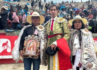 Fortes asciende a los 3.850 metros para traerse el Escapulario de triunfador de Tayac Cucho