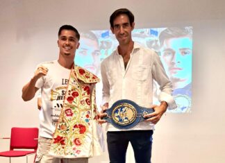 Fortes ‘El Matador’ apoya a ‘La Esencia’ Molina ante su gran combate en La Malagueta