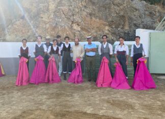 Un tentadero ‘Sabor a Málaga’ en la ganadería de Manuel Blázquez (incluye galería)