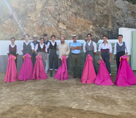 Un tentadero ‘Sabor a Málaga’ en la ganadería de Manuel Blázquez (incluye galería)