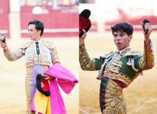 Dos orejas para abrir feria con una mala novillada de Macandro