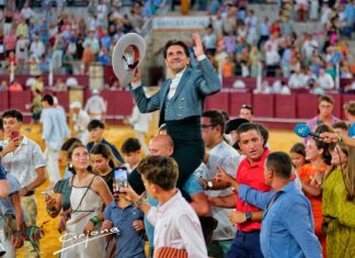 Puerta Grande al soberano Diego Ventura en La Malagueta