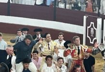 Tarde para el recuerdo en el 20 aniversario de alternativa de David Galán