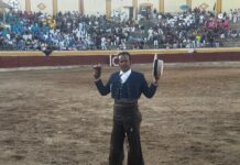 Reencuentro de Ferrer Martín y Cuauhtémoc Ayala, con oreja para cada uno en Jadraque