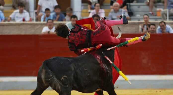 Fuerte voltereta a Ignacio Candelas en Villaseca de la Sagra