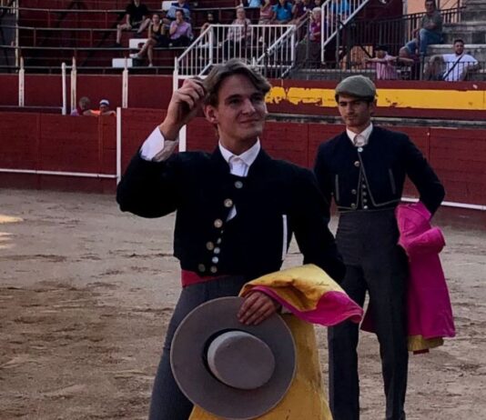 Oreja a Jaime Padilla en el Certamen Guadalajara Busca Torero